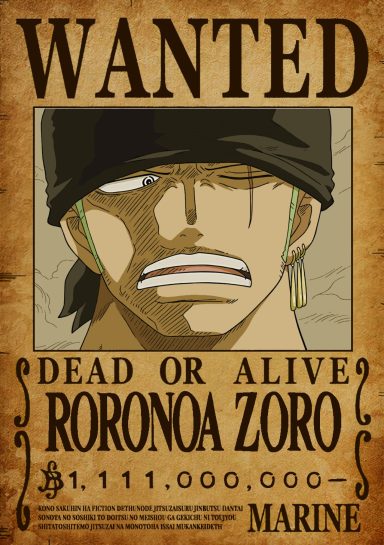 RORONOA ZORO NUEVO