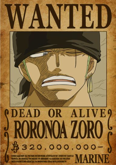 RORONOA ZORO